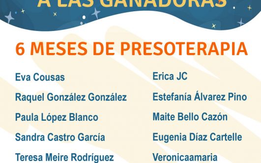 ¡Enhorabuena a las ganadoras del sorteo!
